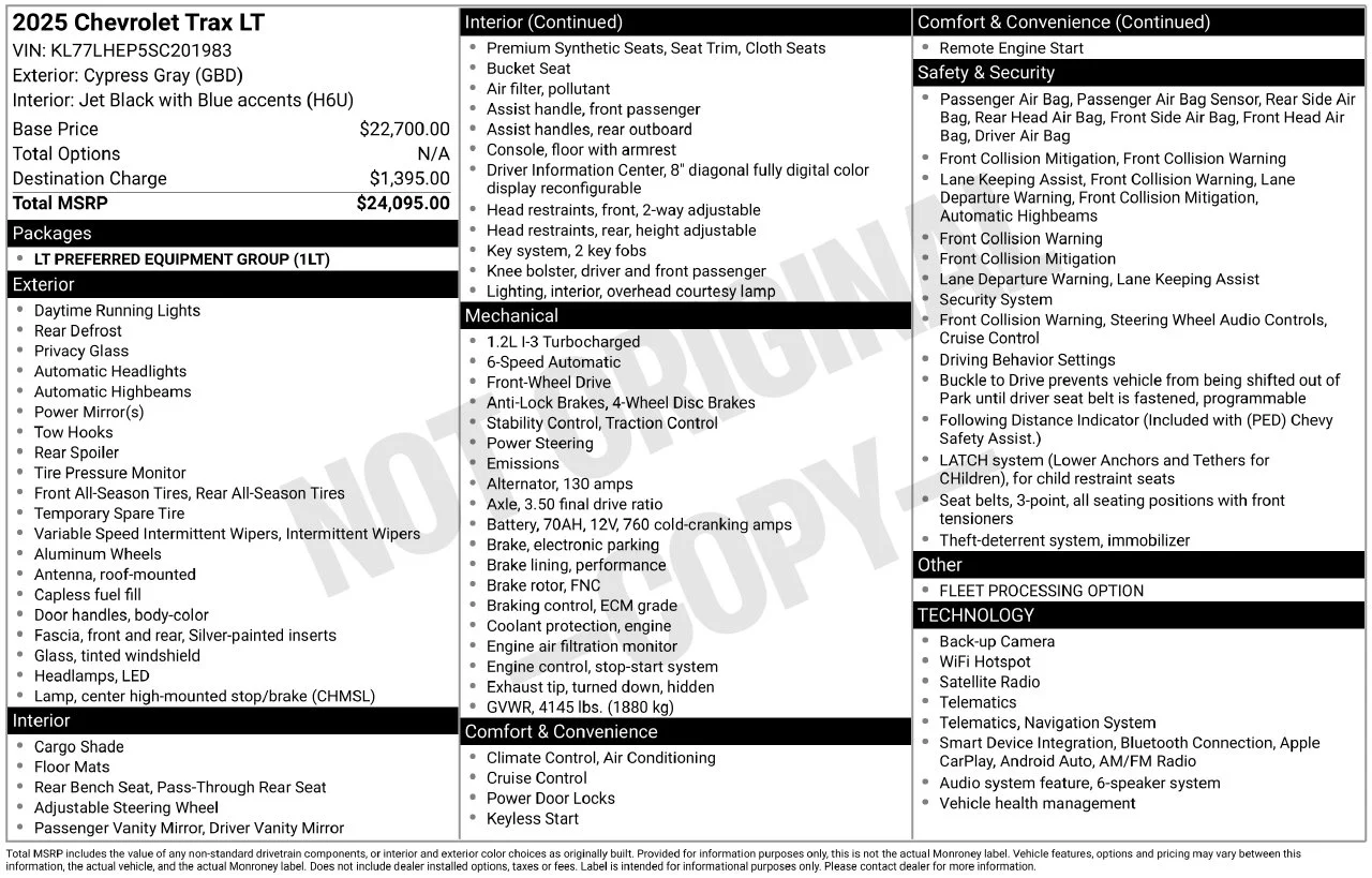 Certified Used 2025 Cypress Chevrolet LT image 61
