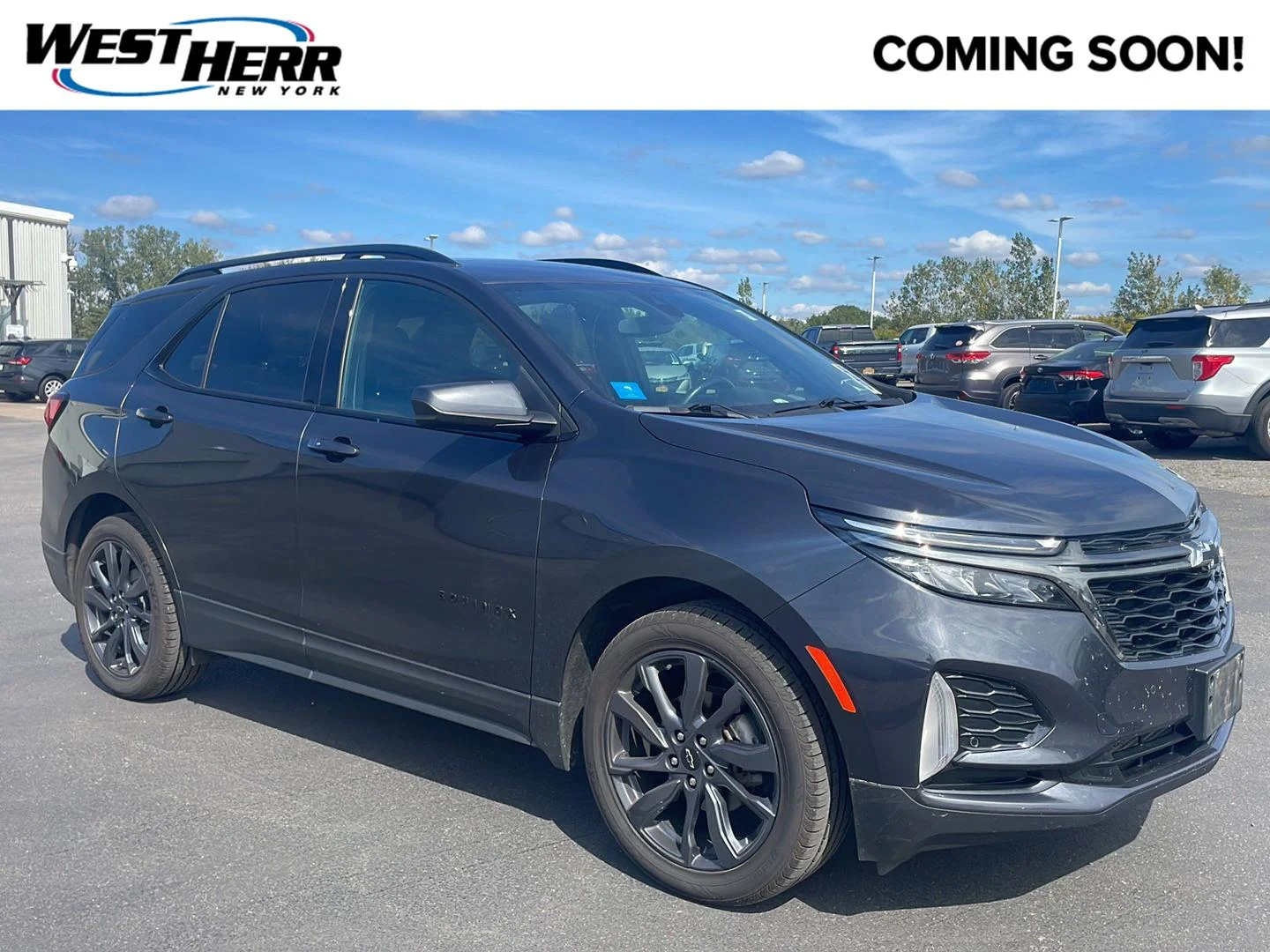 Used 2022 Iron Gray Metallic Chevrolet RS image 1