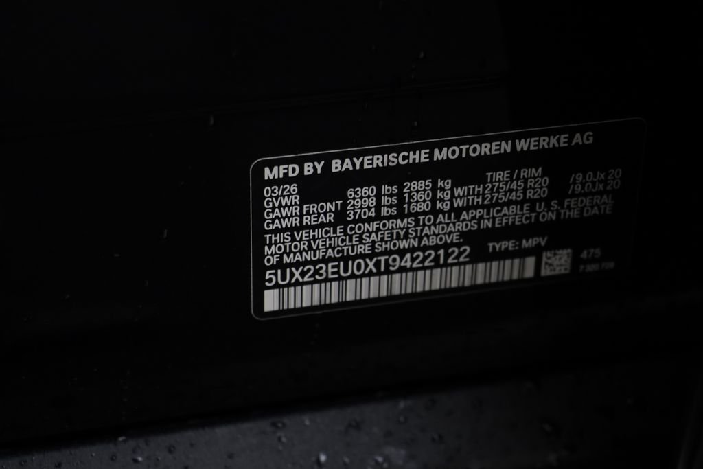 New 2026 Black Sapphire Metallic BMW xDrive40i image 25