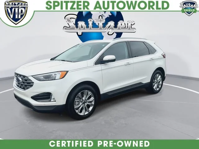 Used 2023 White Ford Titanium image 4