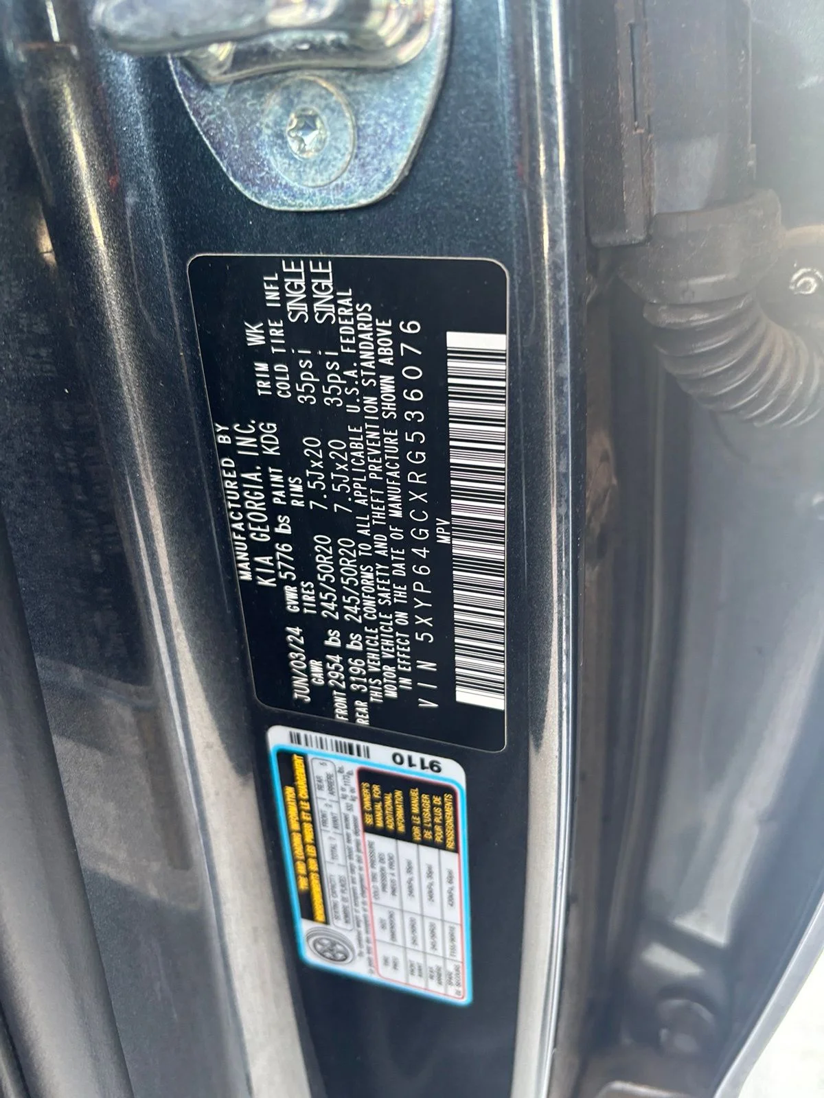 Used 2024 Gray Kia S image 14