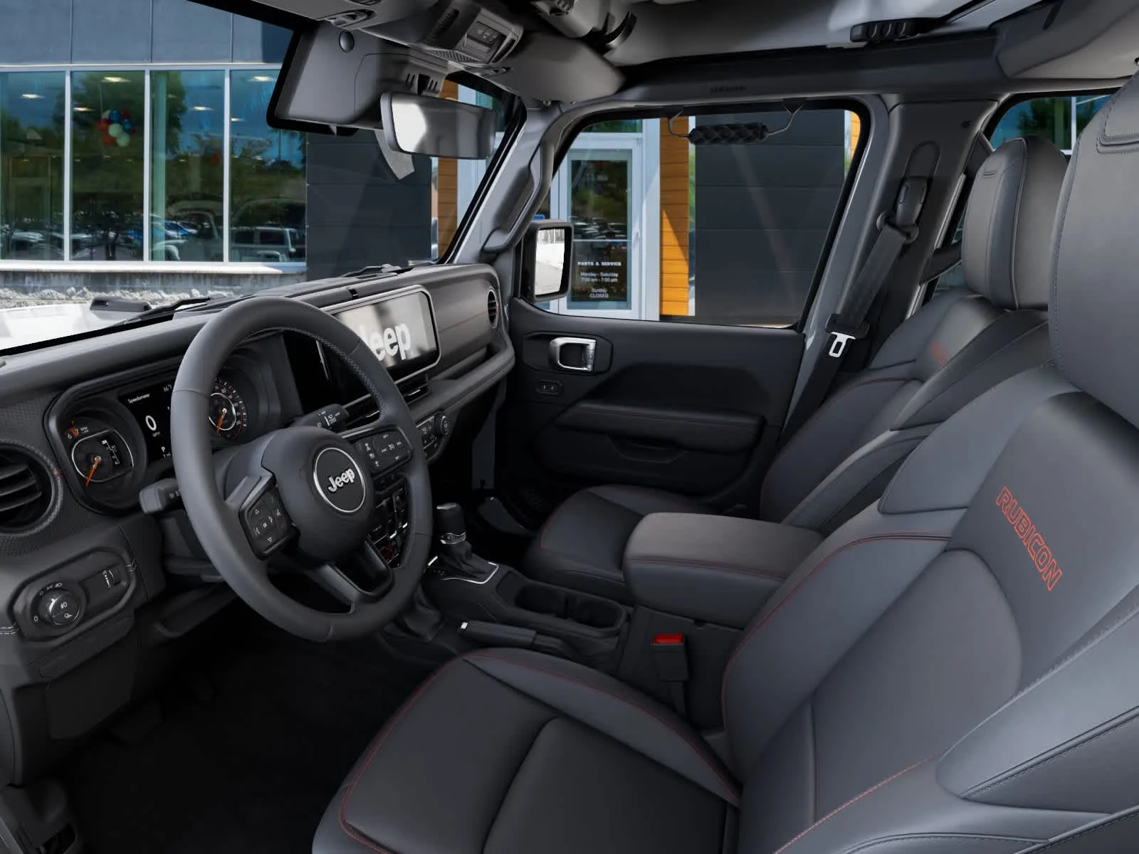 New 2026 Bright White Clearcoat Jeep Rubicon X image 22