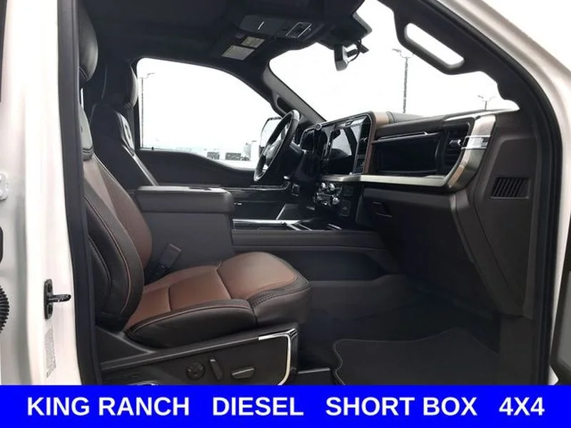 New 2026 Star White Metallic Tri-Coat Ford F-350® King Ranch® image 28