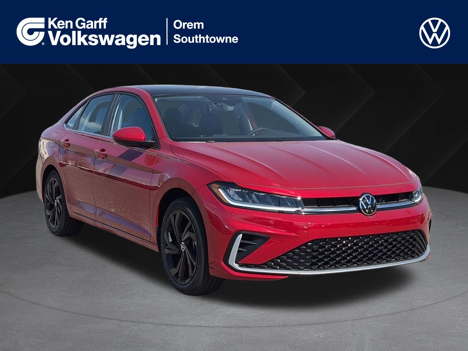 New 2027 Kings Red Metallic Volkswagen SE image 1