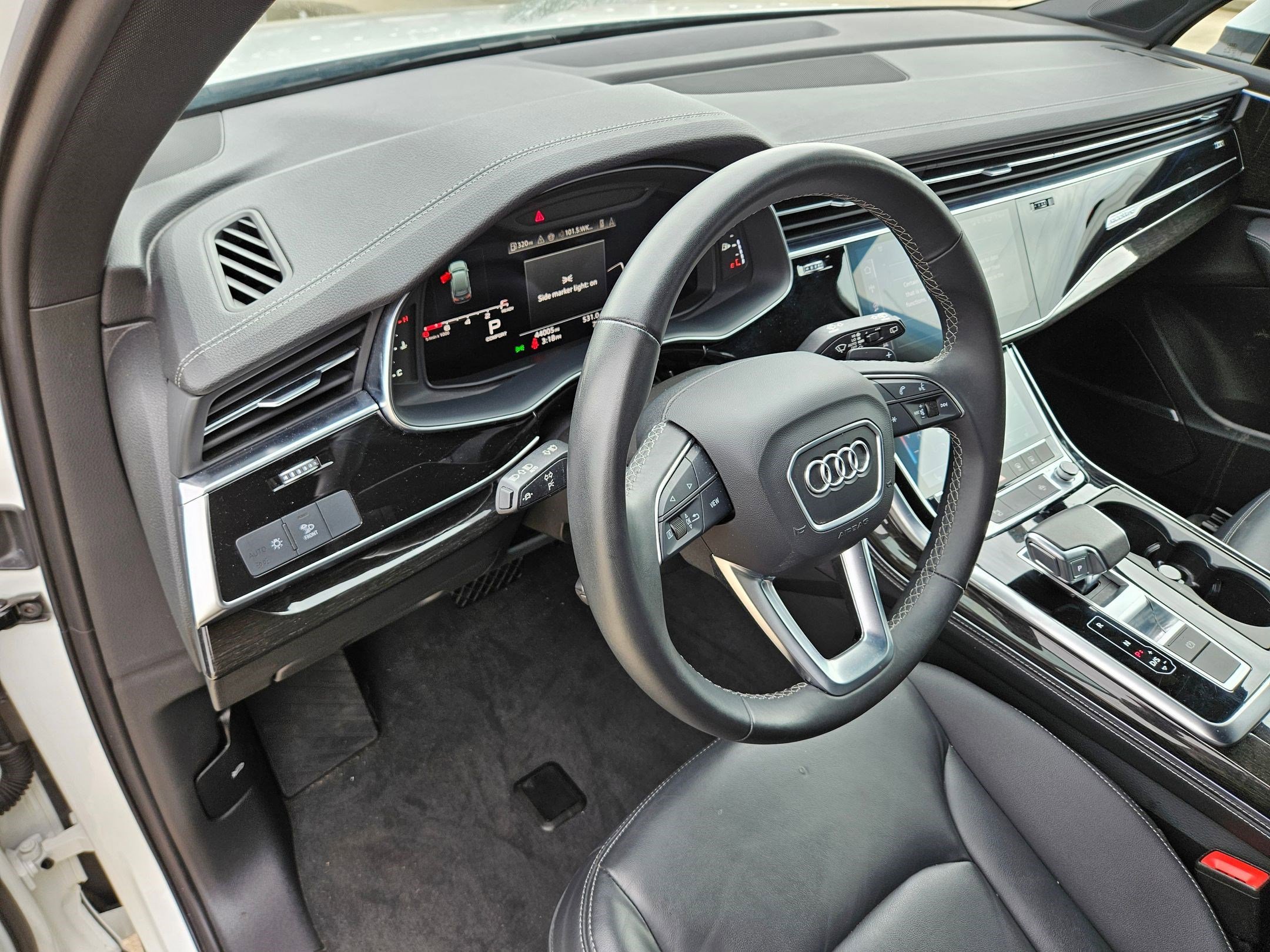 Certified Used 2025 Carrara White Audi 55 Premium Plus image 13