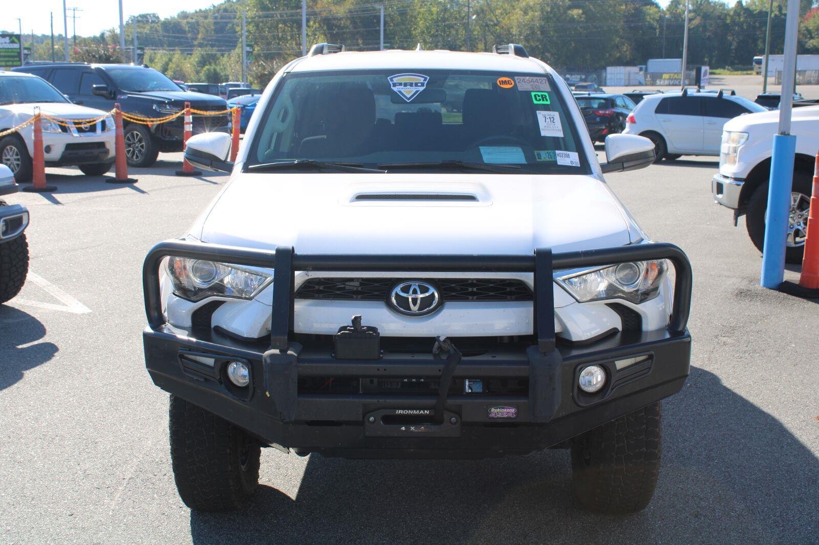 Used 2019 Super White Toyota TRD Off-Road image 2