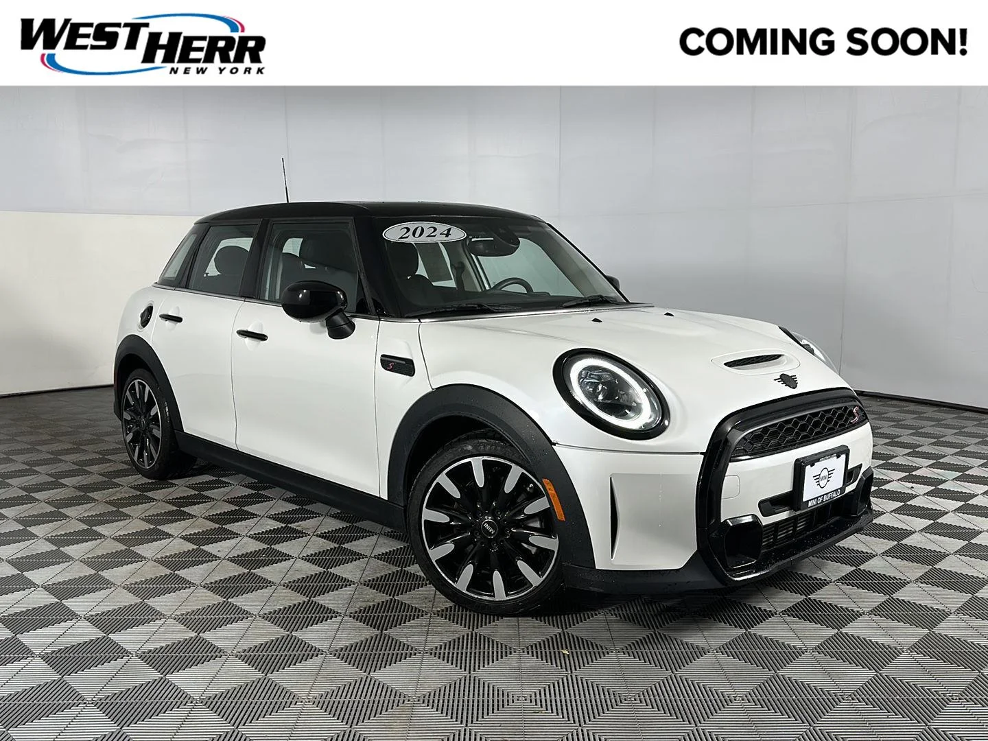 Used 2024 Nanuq White Metallic MINI Cooper S image 1