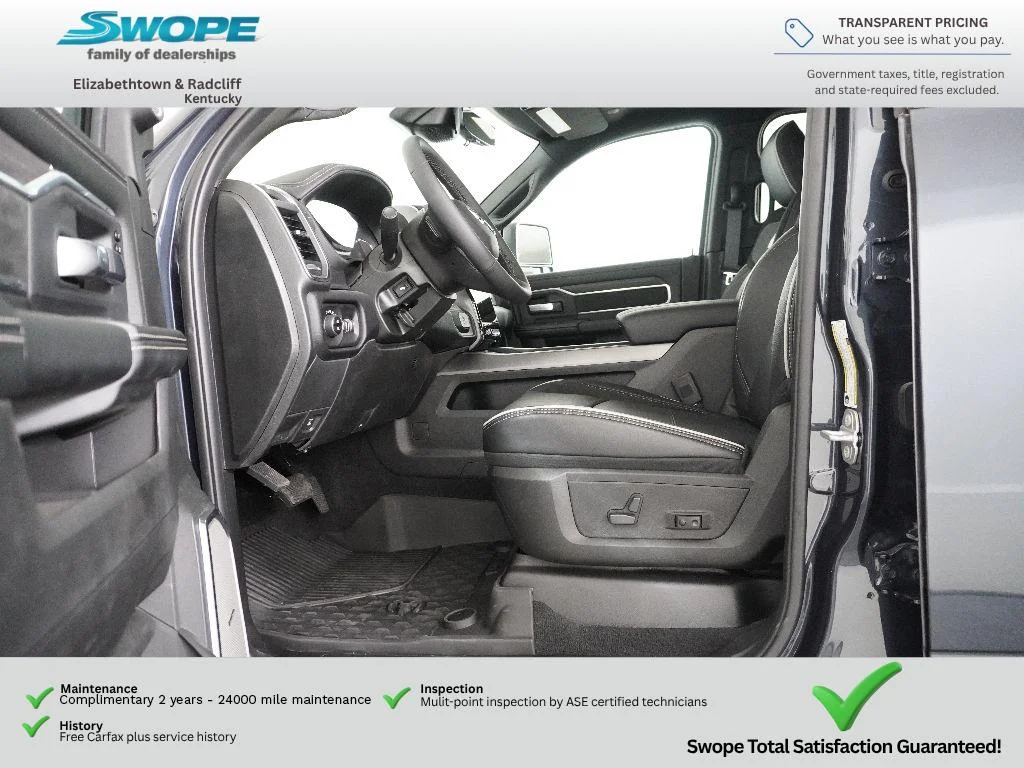 New 2026 Forged Blue Metallic Exterior Paint RAM Laramie image 12