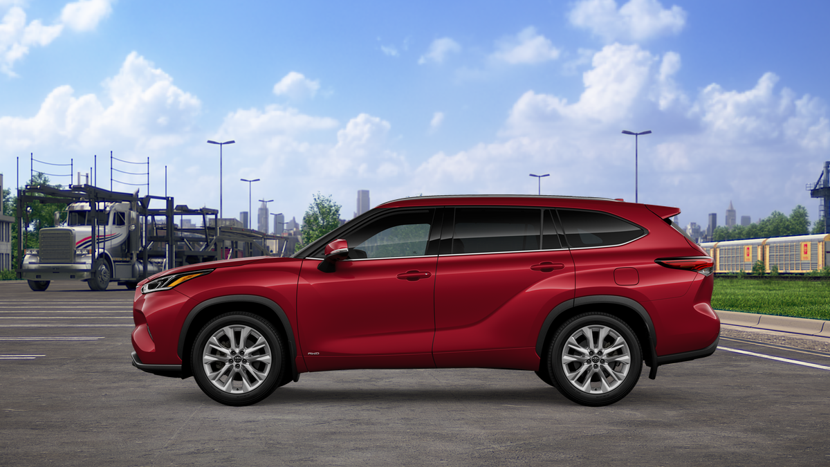New 2026 Ruby Flare Pearl Toyota Hybrid Limited image 5