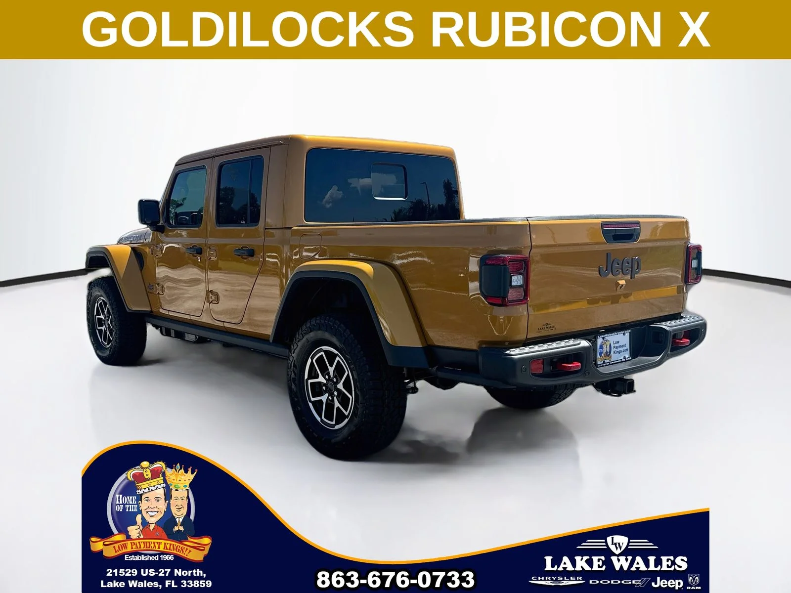 New 2026 Goldilocks Exterior Paint Jeep Rubicon image 4