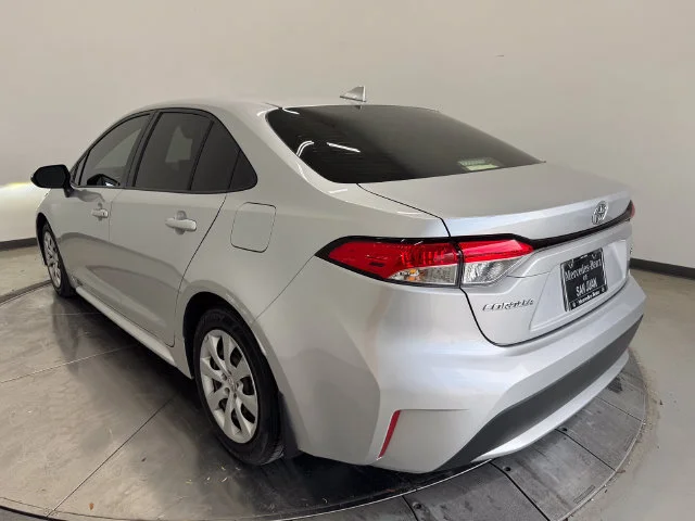 Used 2022 Classic Silver Metallic Toyota LE image 8