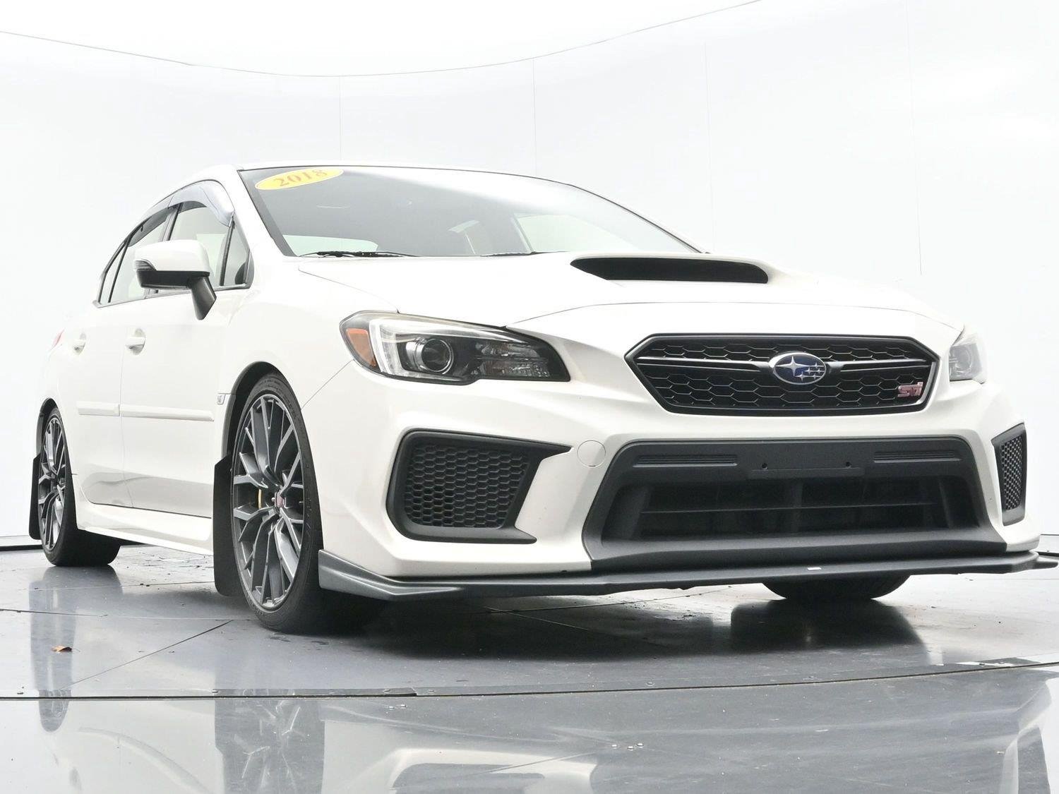 Used 2018 Crystal White Pearl Subaru STI Limited image 49