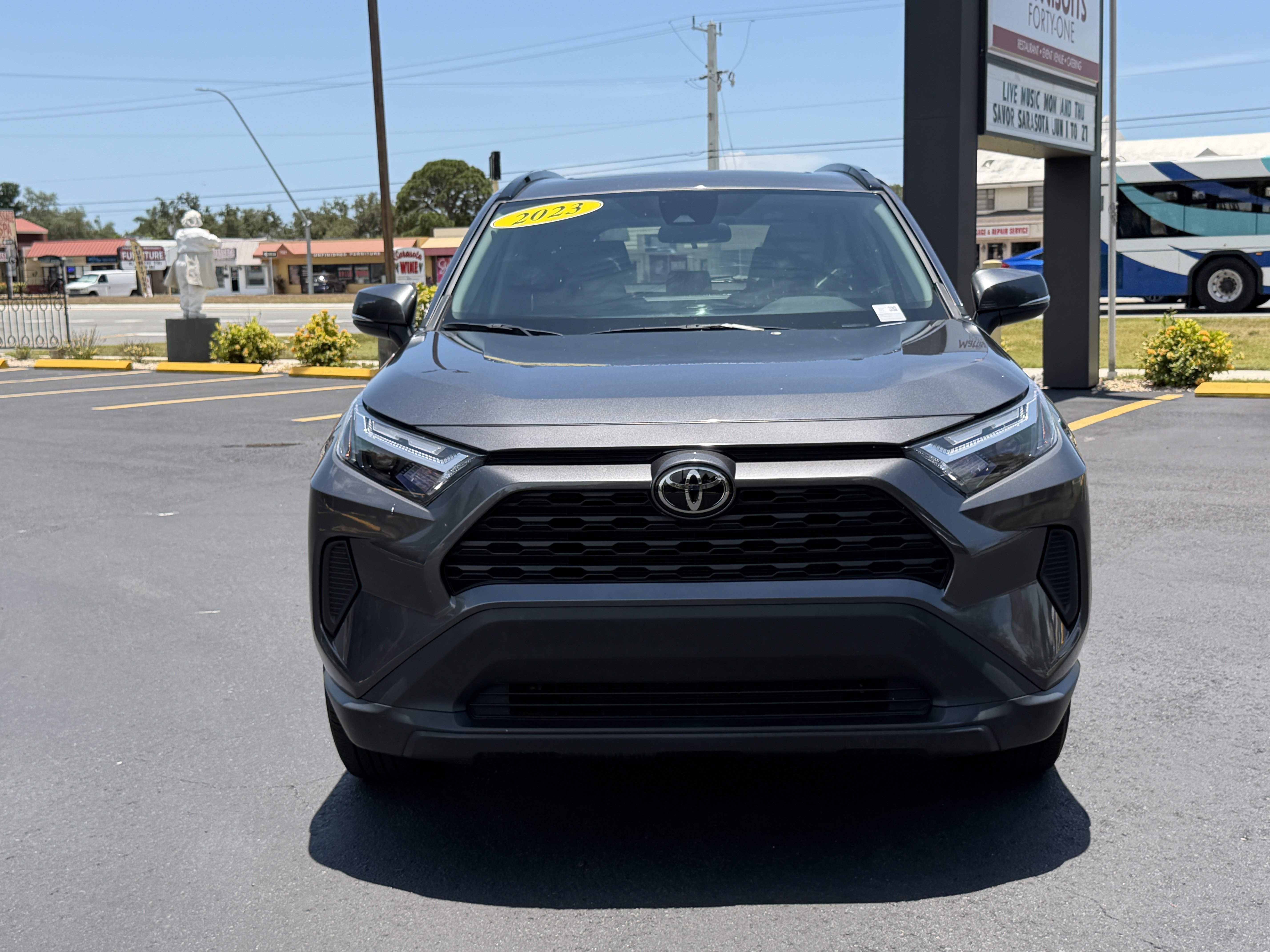 Used 2023 Magnetic Gray Metallic Toyota XLE image 9