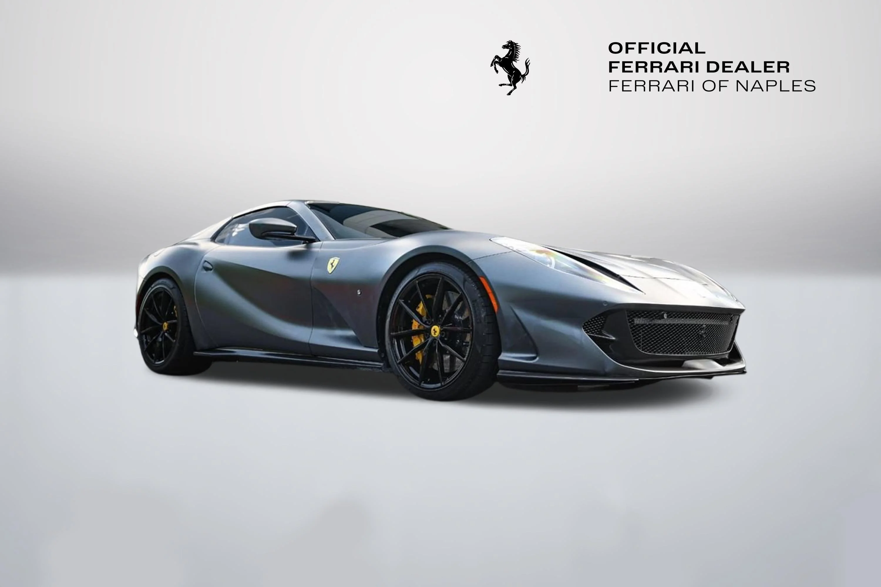 Certified Used 2022 Grigio Silverstone Ferrari Base image 1