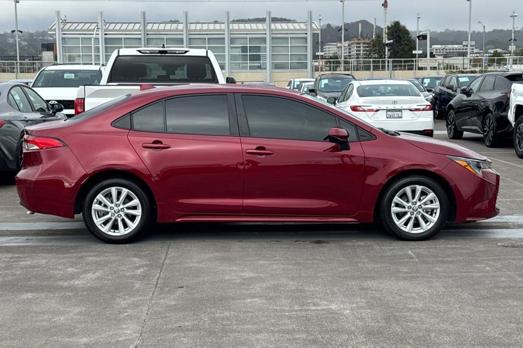 Certified Used 2024 Red Toyota LE image 3