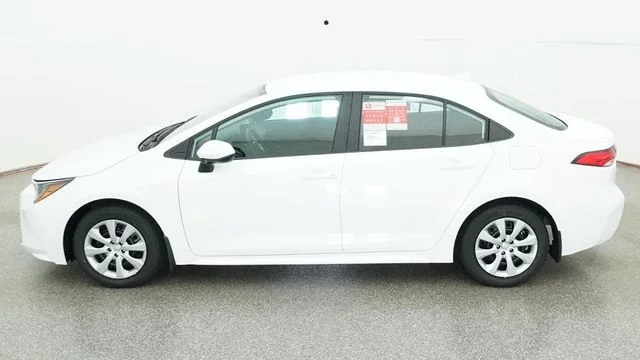New 2026 White Toyota LE image 3