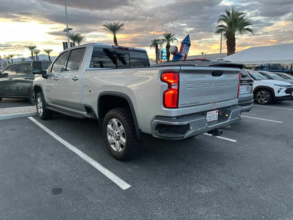 Used 2021 Silver Ice Metallic Chevrolet LTZ image 2