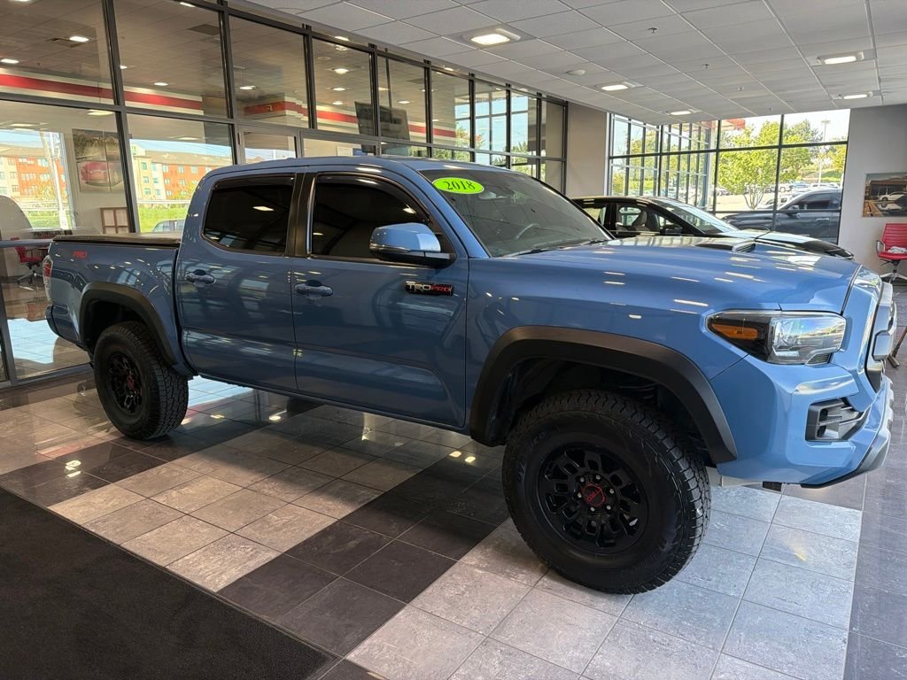 Used 2018 Blue Toyota TRD Pro image 5