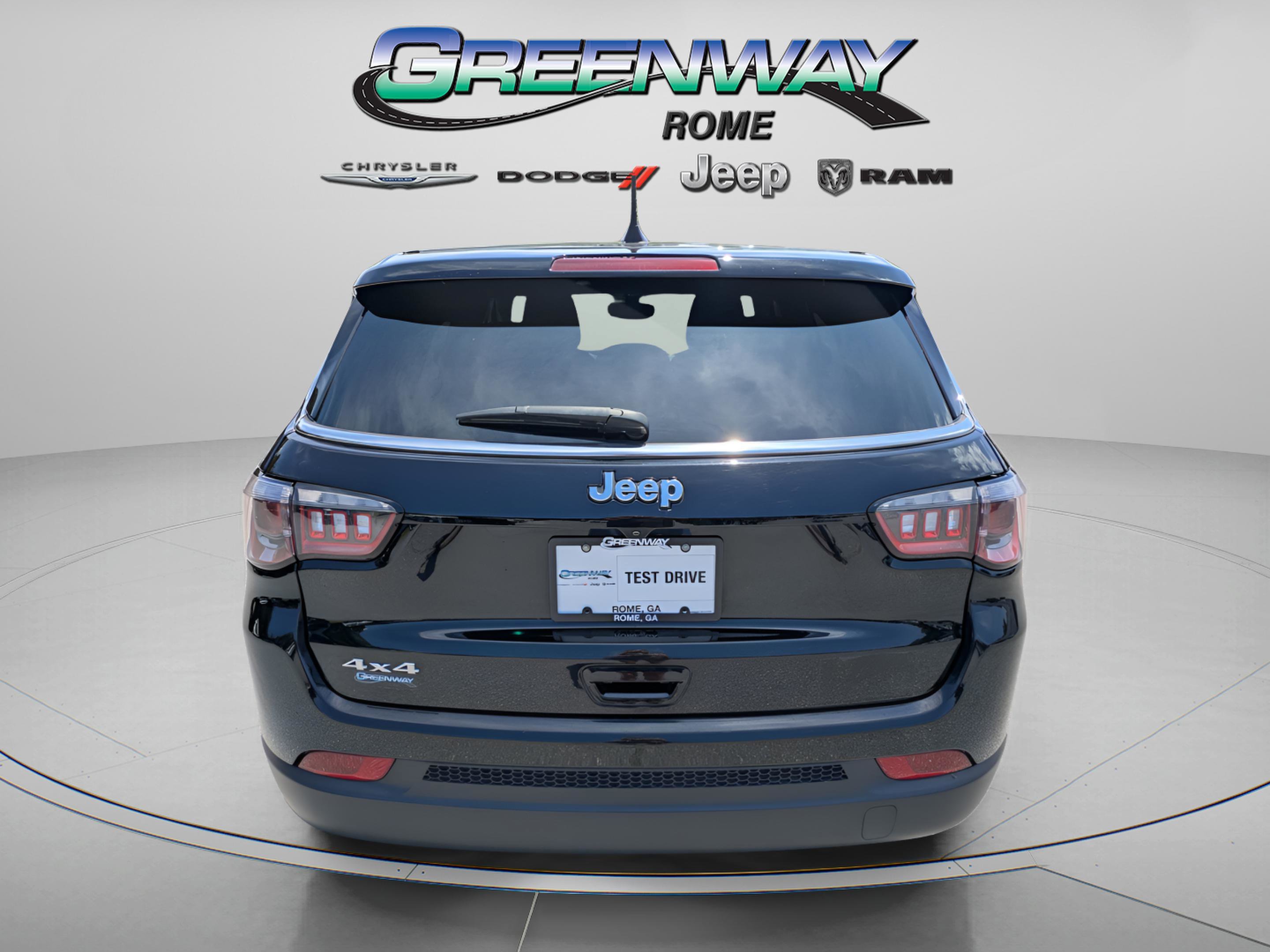 Used 2023 Diamond Black Crystal Pearlcoat Jeep Sport image 6