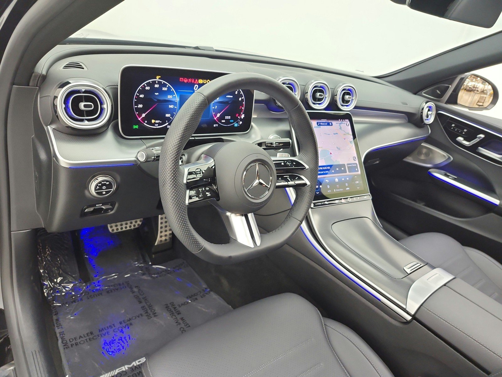 Certified Used 2025 Black Mercedes-Benz C 300 4MATIC® Sedan image 9