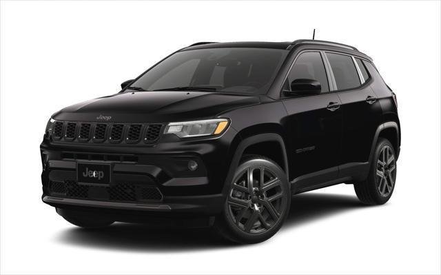Diamond Black Crystal Pearlcoat 2026 Jeep Compass SUV / Crossover Four-Wheel Drive