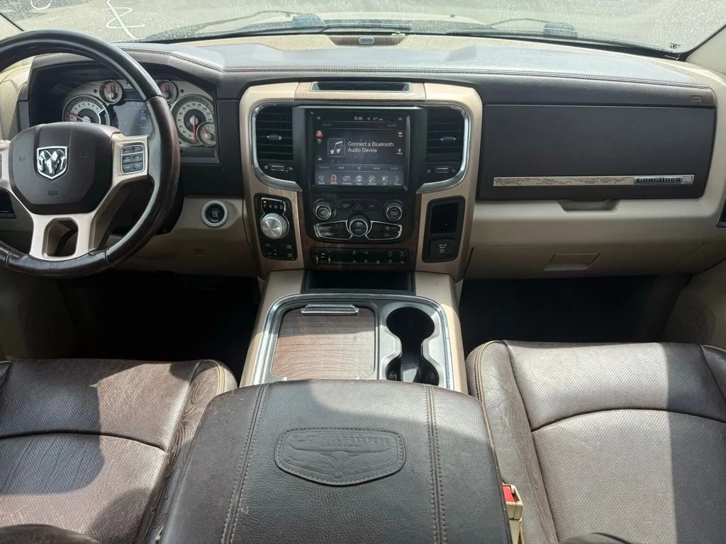 Used 2016 Granite Crystal Clearcoat Metallic Ram Laramie Longhorn image 22