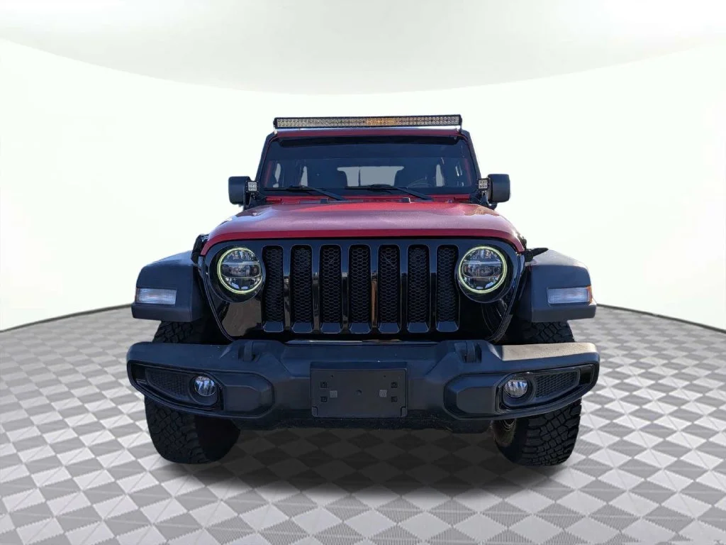 Used 2020 Red Clearcoat Jeep Unlimited Sport image 6