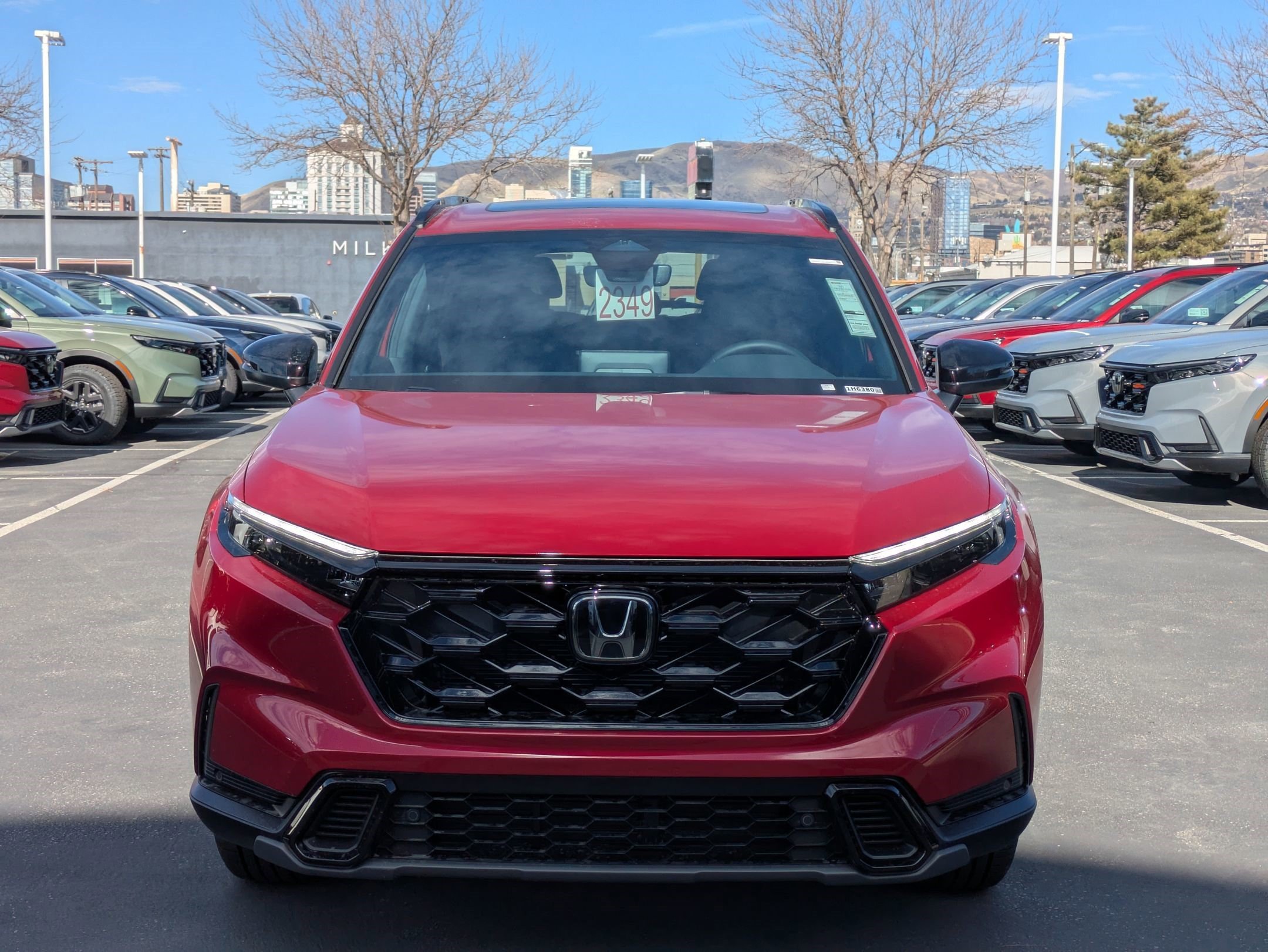 New 2026 Radiant Red Metallic Honda Sport-L image 9