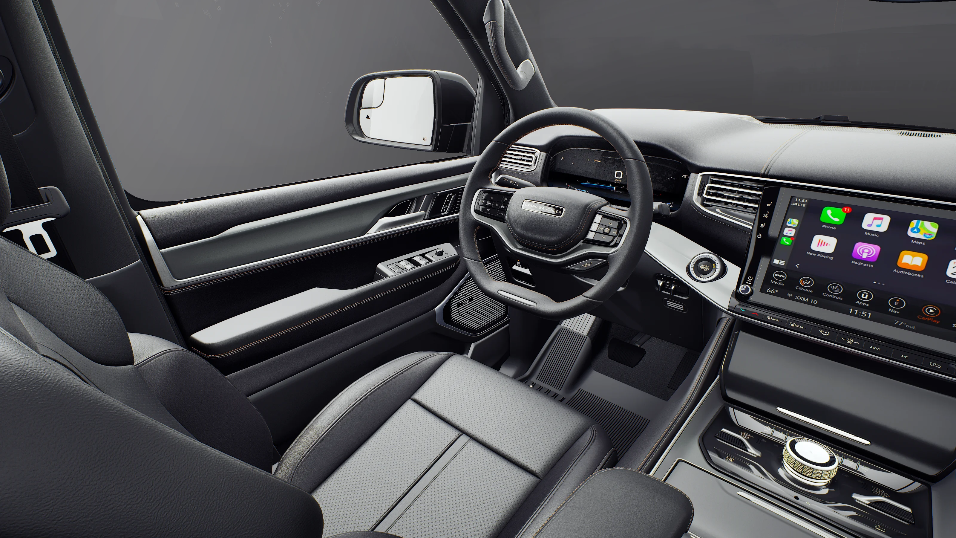 New 2027 High Gloss Black Paint Jeep Grand Wagoneer image 8