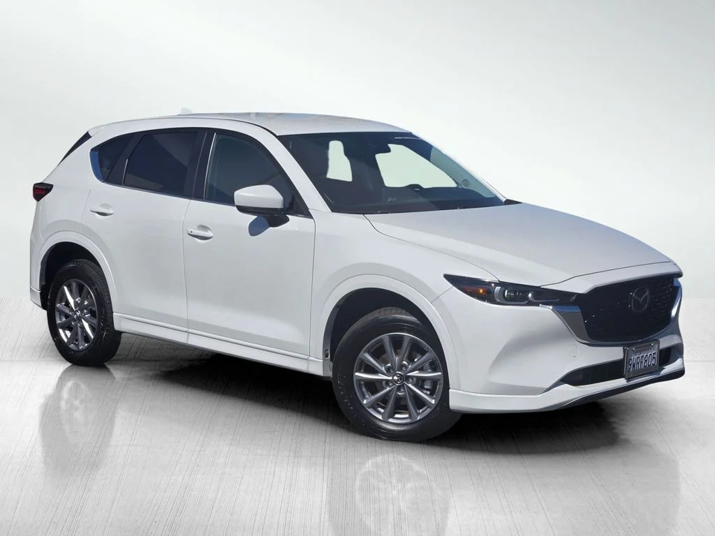 Certified Used 2025 White Metallic Mazda 2.5 S Select Package image 1