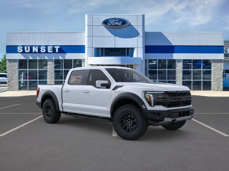 New 2025 Space White Metallic Ford Raptor image 7