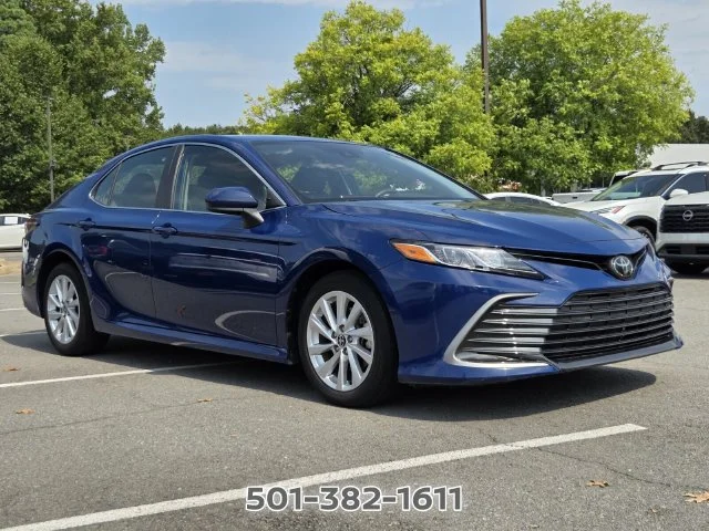 Used 2024 Blue Toyota LE image 3