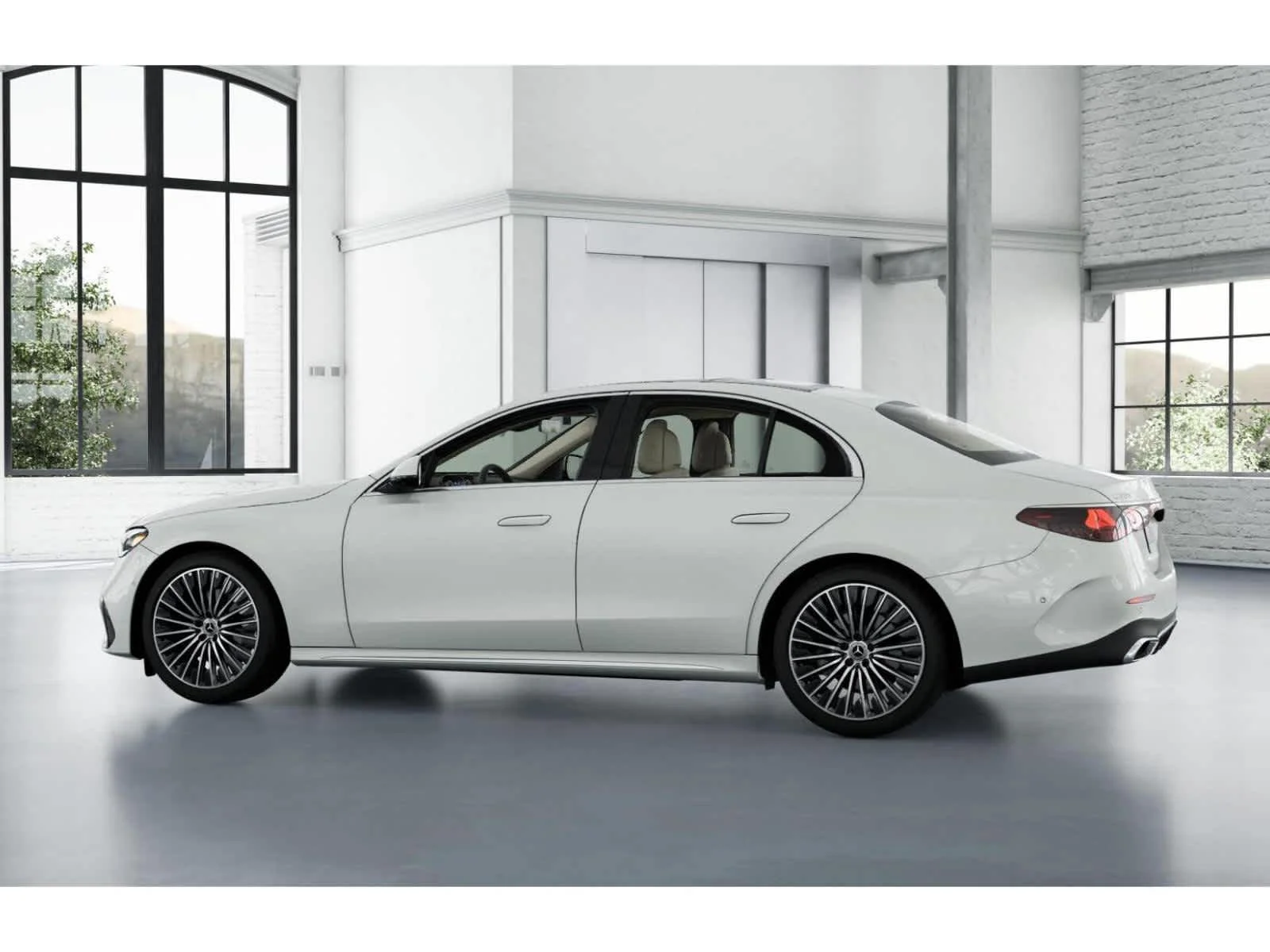 Used 2026 MANUFAKTUR Moonlight White Metallic Mercedes-Benz E 350 image 31
