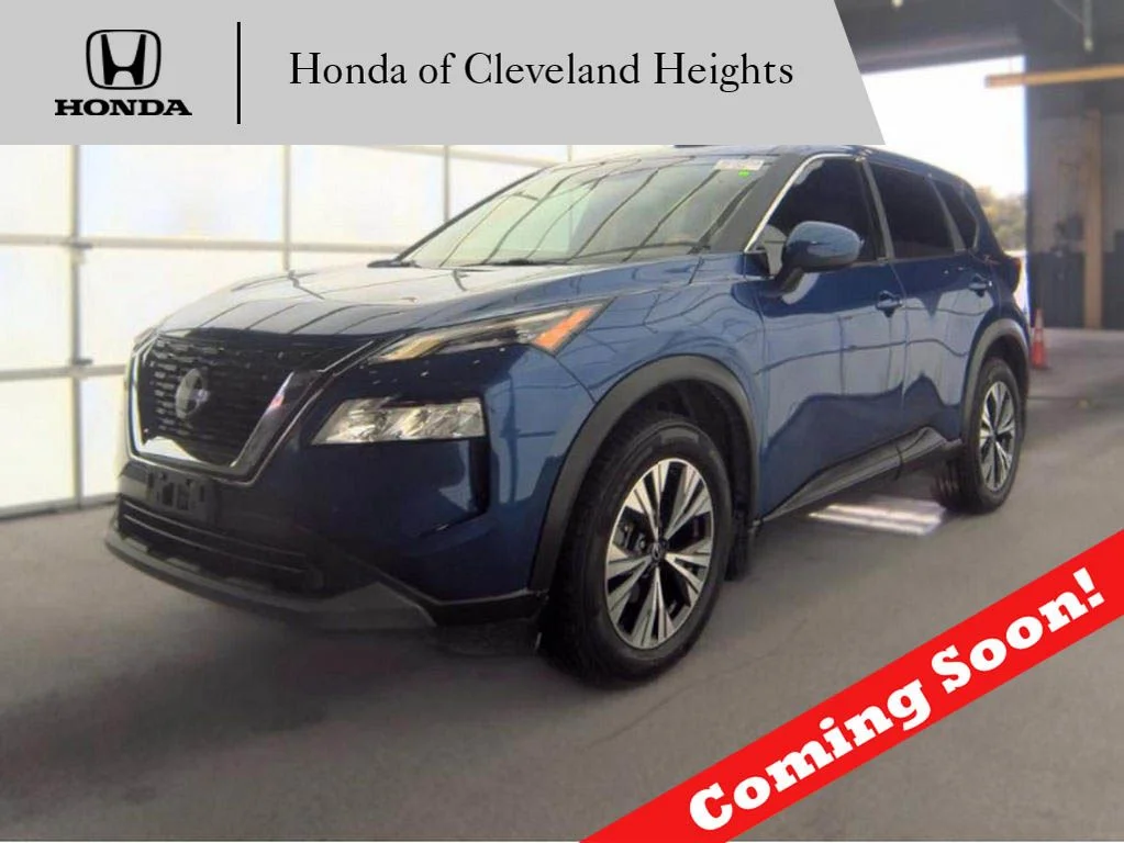 Used 2023 Caspian Blue Metallic Nissan SV image 1