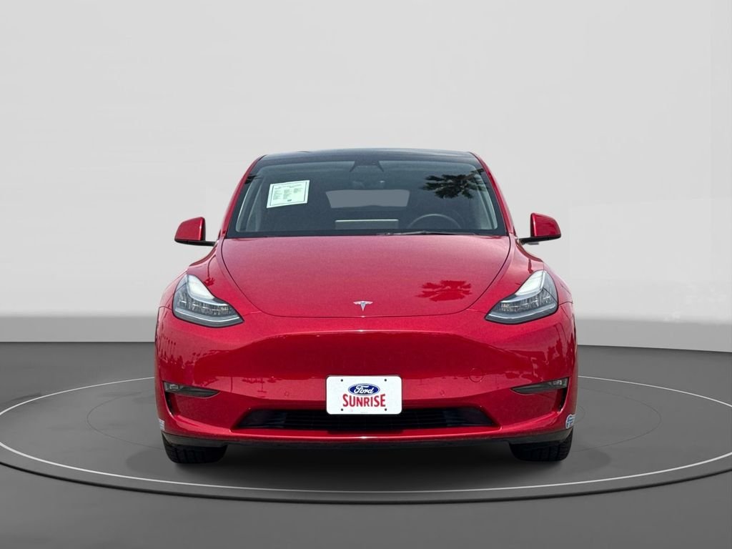 Used 2021 Tesla Model Y Long Range with VIN 5YJYGDEEXMF231618 for sale in Fontana, CA