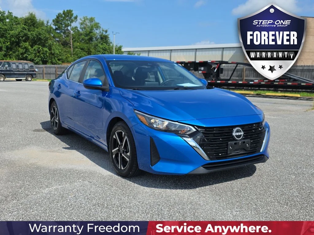 Used 2024 Blue Nissan SV image 9