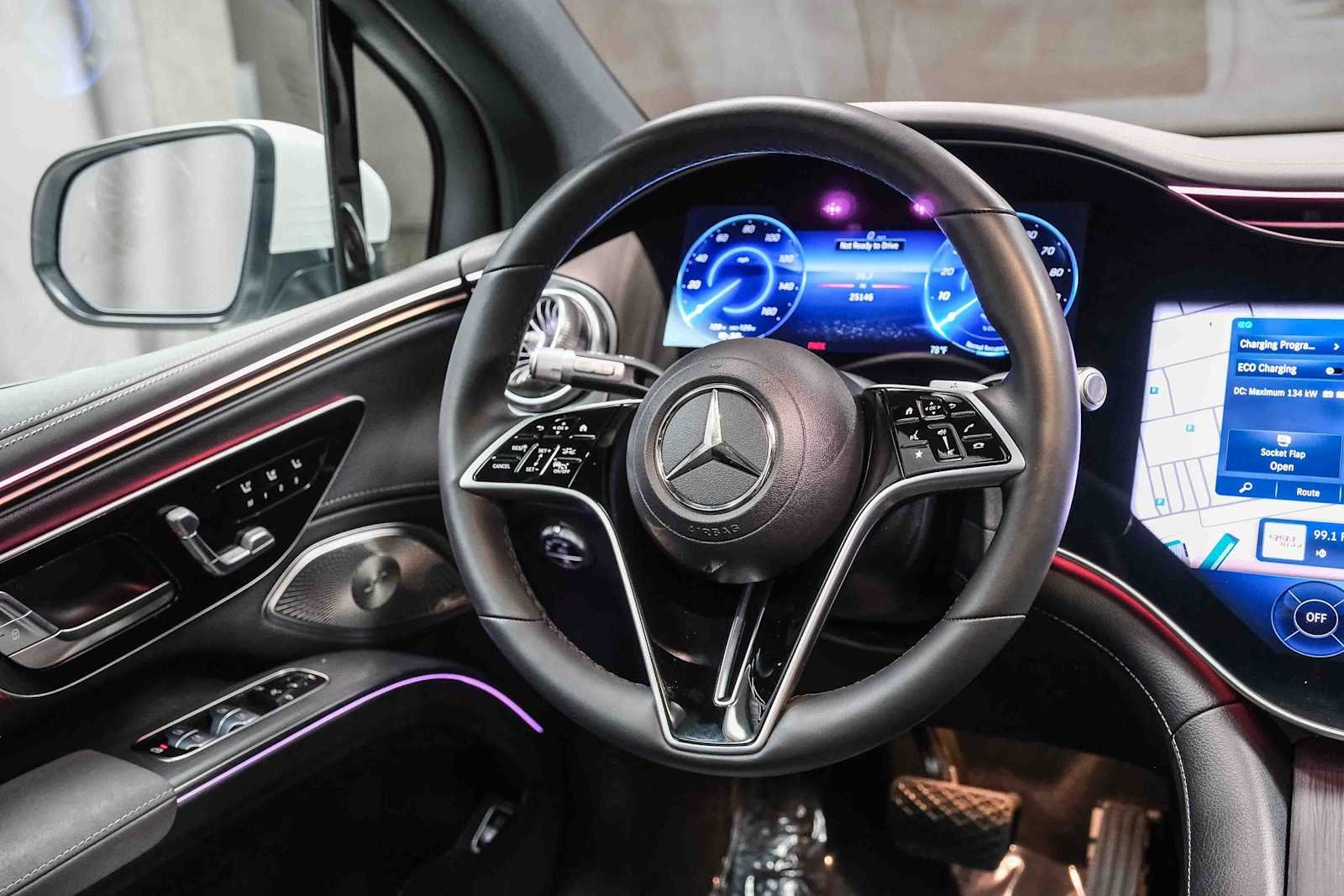 Certified Used 2023 Polar White Mercedes-Benz EQS 580 image 18