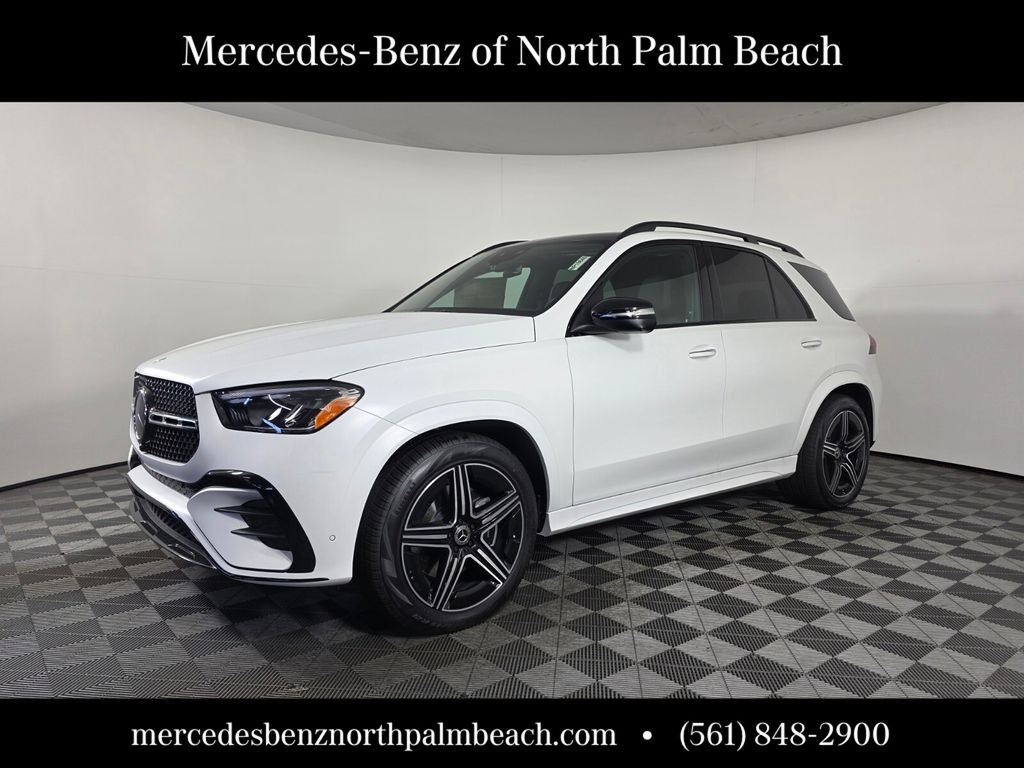 New 2026 MANUFAKTUR Moonlight White Magno Mercedes-Benz GLE 450 image 1
