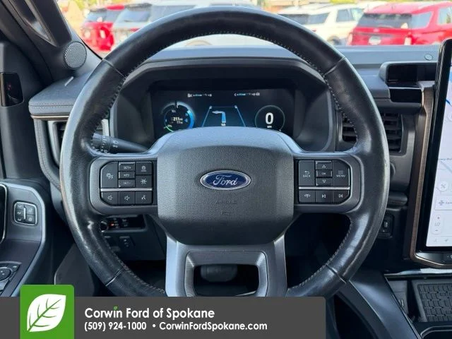 Certified Used 2023 Antimatter Blue Metallic Ford Lariat image 25