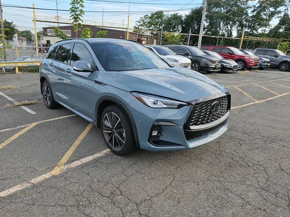 Certified Used 2023 Gray INFINITI SPORT image 3