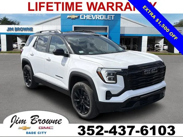 New 2026 Summit White GMC Elevation image 1