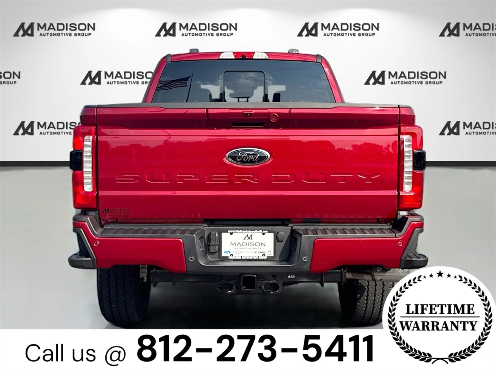 New 2026 Ruby Red Metallic Tinted Clearcoat Ford F-350® Lariat® image 6