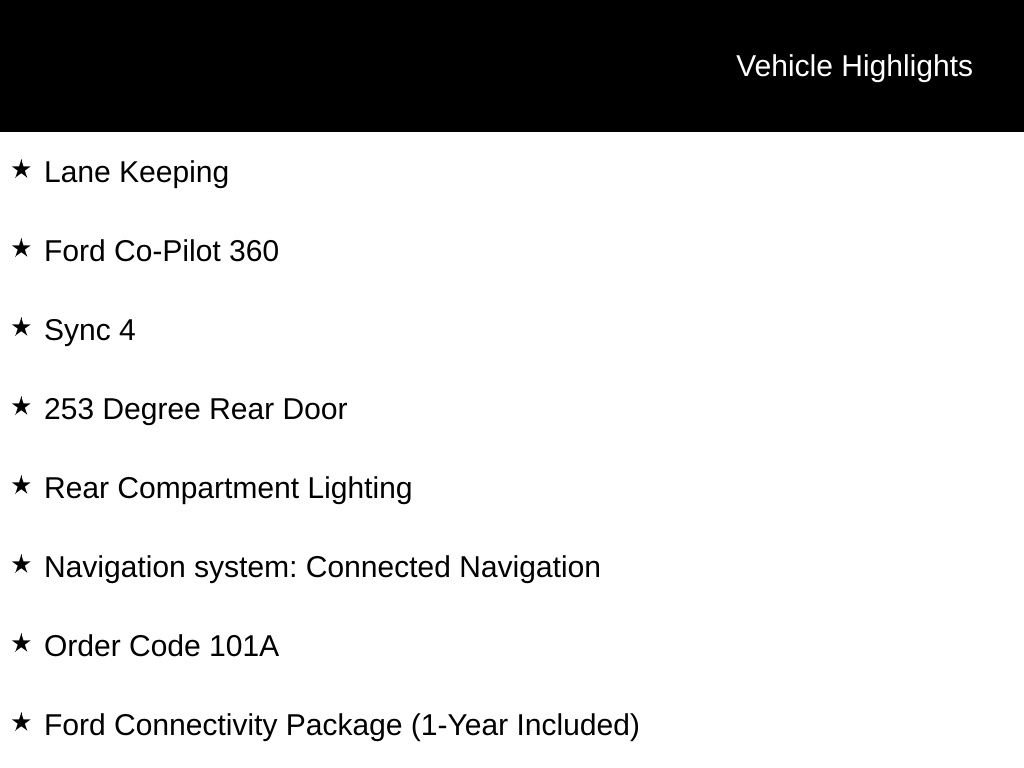 New 2026 White Ford Base image 3