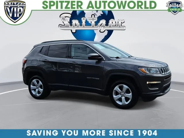 Used 2019 Jeep Compass Latitude with VIN 3C4NJDBB8KT807137 for sale in North Canton, OH