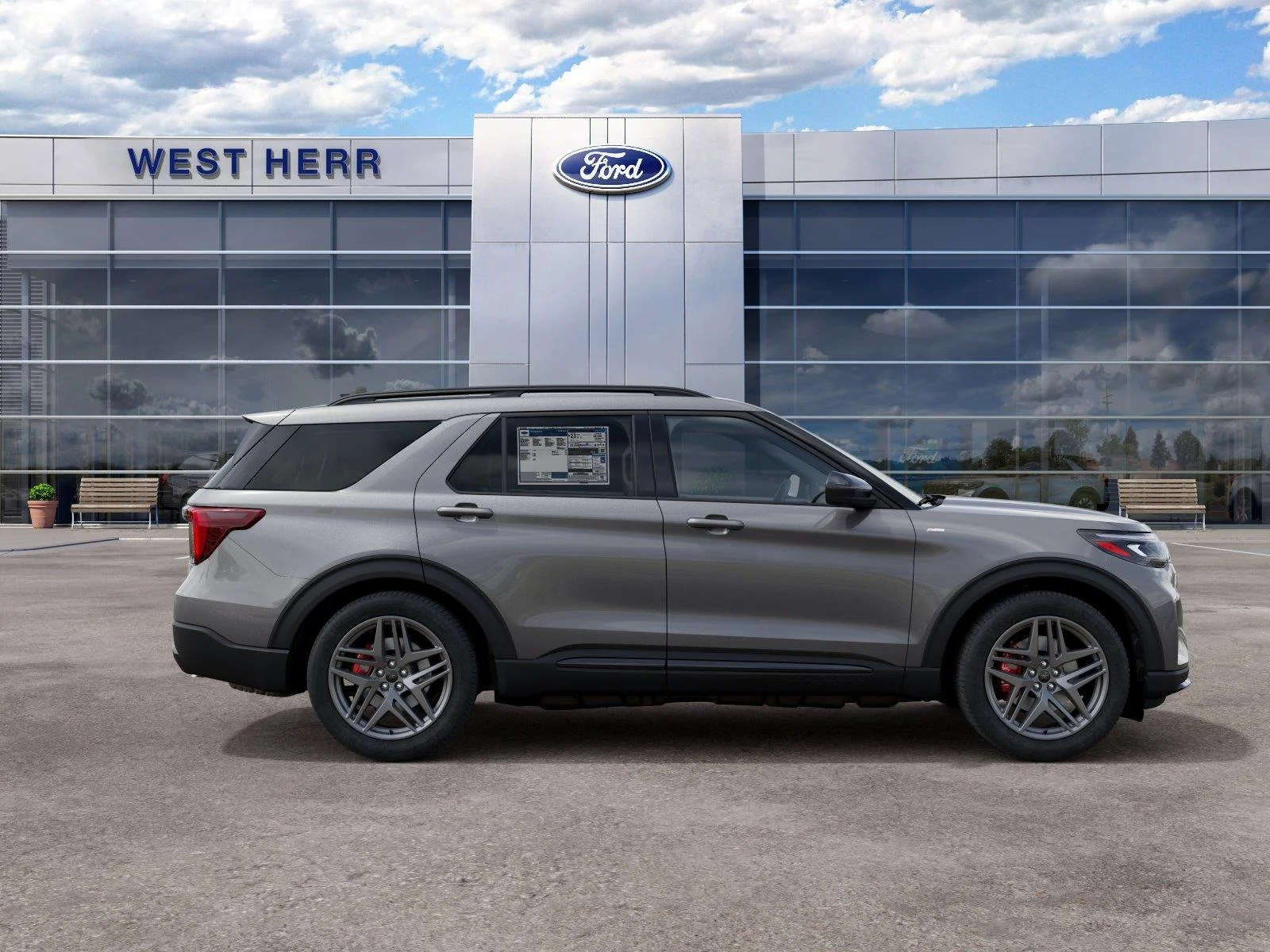 New 2027 Carbonized Gray Metallic Ford ST-Line image 8