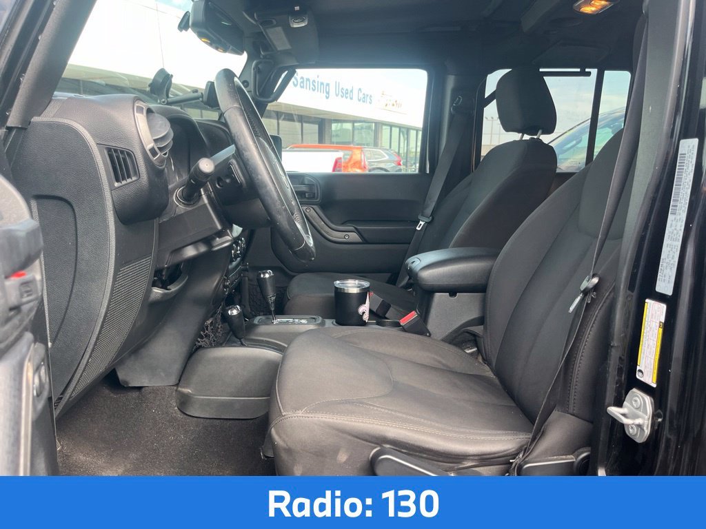 Used 2018 Black Jeep Unlimited Sport image 6