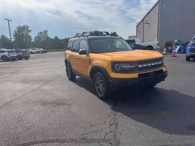Used 2021 Orange Ford Badlands image 3