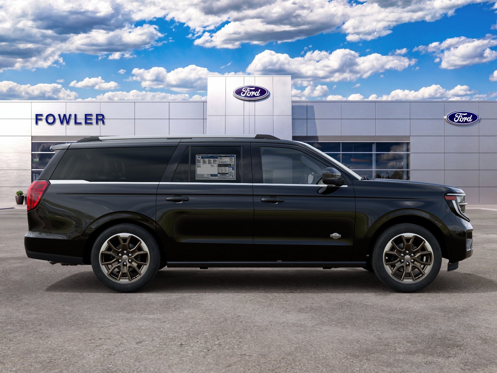 New 2027 Agate Black Metallic Ford MAX King Ranch® image 6