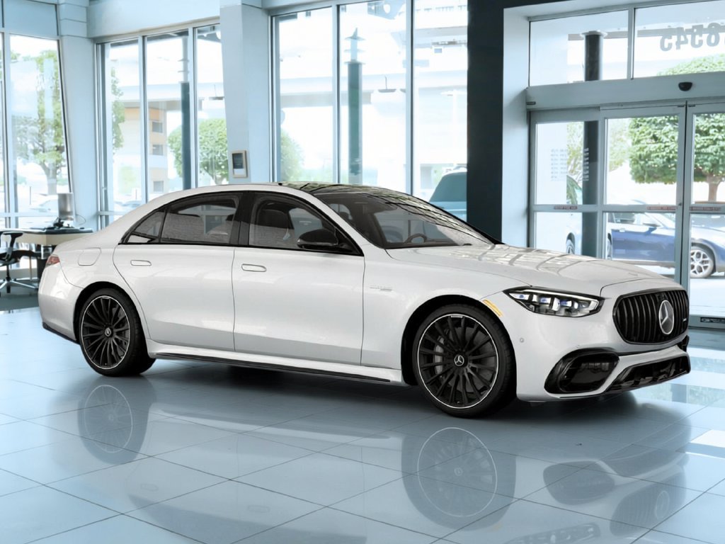 New 2026 MANUFAKTUR Moonlight White Metallic Mercedes-Benz S 63 E AMG® image 53