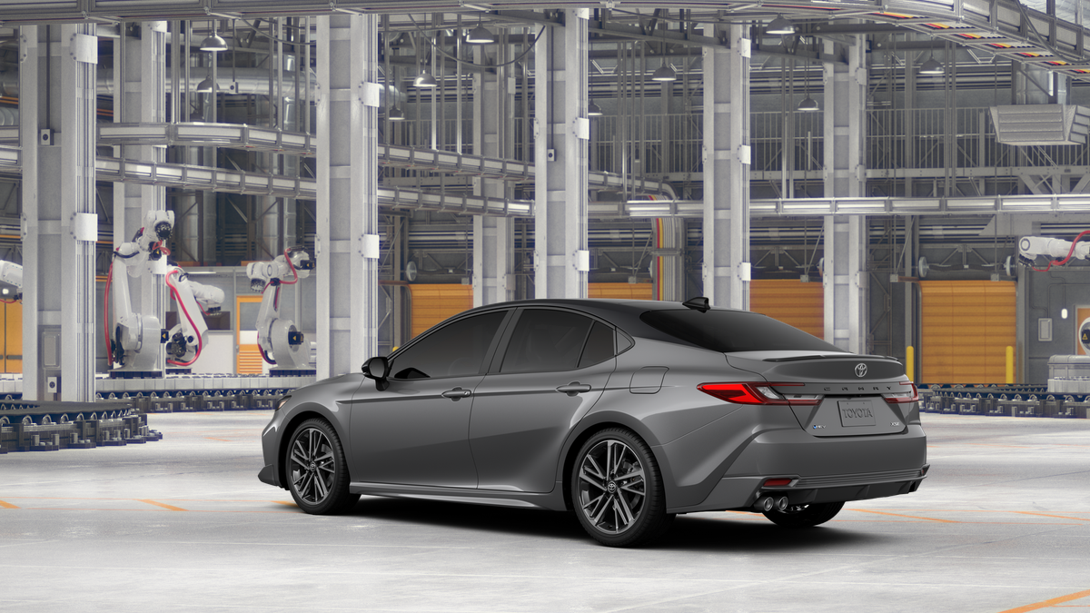 New 2026 Heavy Metal with Midnight Black Metallic roof Toyota XSE image 6